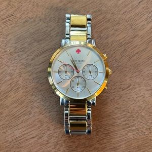 Kate Spade two toned watch!